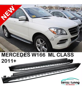 Mercedes ML300-350 W166 Yan Basamak Koruma Oem Orjinal