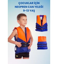 S Beden 4-8 Yaş Mavi Çocuk Can Yeleği Neopren Sünger Yüzme Yeleği Çocuklar İçin Yüzdürme Yelek,Can Kurtaran
