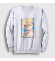 Presmono Unisex Beyaz Chifuyu Anime Tokyo Revengers Sweatshirt 241050tt