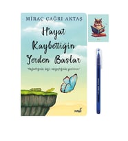 Hayat Kaybettiğin Yerden Başlar - Miraç Çağrı Aktaş - Büro Mavi Tükenmez Kalem