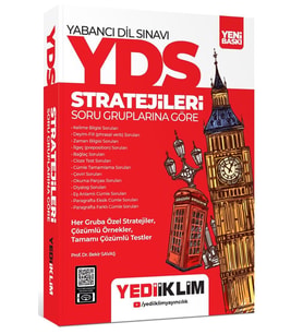 YDS YÖKDİL Stratejileri Soru Gruplarına Göre Konu Anlatımlı Soru Bankası Yediiklim