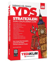 YDS YÖKDİL Stratejileri Soru Gruplarına Göre Konu Anlatımlı Soru Bankası Yediiklim