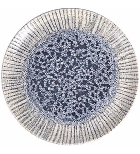 Iris Blue Düz Tabak 20cm