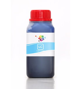 QC Epson Süblimasyon Mürekkep PRO Serisi 250ml LC Dye-Açık Mavi