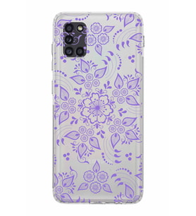 Samsung Galaxy A31  Kamera Korumalı  Kapak Nostalji Desen Tasarımlı  Şeffaf Kılıf