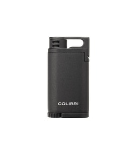 Colibri Belmont Tek Torch Pürmüz Metalik Siyah Puro Çakmağı