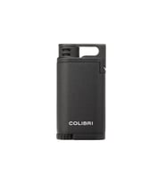 Colibri Belmont Tek Torch Pürmüz Metalik Siyah Puro Çakmağı