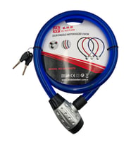 Fixonic B.H.D BHD00576 150cm 25mm Motosiklet Kilidi PVC Kaplı Çelik Halatlı Anahtarlı