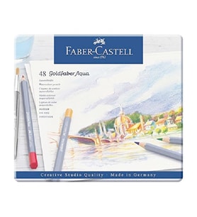 Faber Castell Goldfaber Aqua Kuru Boya Seti 48Li 114648
