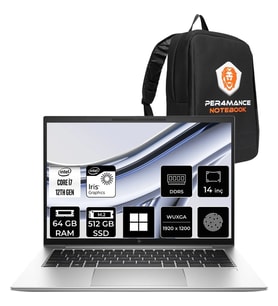 HP Elitebook 840 G9 i7 1255U 64GB RAM 512GB SSD 14" FHD+ Win11 Pro 9M431ATPN422 Notebook + Per4 Çanta