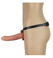 Takma penis, 22 cm büyük takma penis, kayganlaştırıcı hediyeli