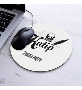 Hediyelik Katip Temalı Yuvarlak Mousepad