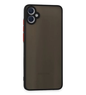 Newface Samsung Galaxy A05 Kılıf Montreal Silikon Kapak - Siyah