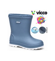 Vicco Mellow Kürklü Pvc Su Çizmesi Yağmur Botu Ortopedik Çocuk Bot