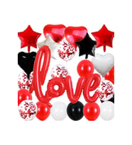 Çıtıpıtıstore Kırmızı Özel Konsept Balon Set