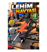 Isı Yalıtımlı Saplı Dayanıklı Lehimleme Havyası – Paslanmaz Çelik Isıtma Çekirdeği