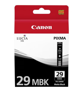 Canon PGI-29MBK Matte Black Mat Siyah Mürekkep Kartuş