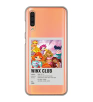Samsung Galaxy A50 - A30S Uyumlu Winx Club Poster Tasarımlı Şeffaf Telefon Kılıfı