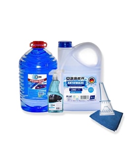 CEM CAR CARE Ultra Kışlık Oto Bakım Seti 5 Parça Mikro Fiber Bez Hediye