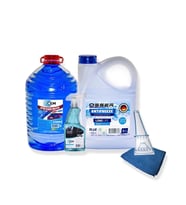 CEM CAR CARE Ultra Kışlık Oto Bakım Seti 5 Parça Mikro Fiber Bez Hediye