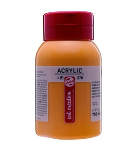 Talens Art Creation Akrilik Boya 750 ml. 270 Azo Yellow Deep 