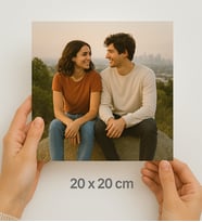 20x20 - 8 Adet  Fotoğraf Baskı FUJİFİLM KART (Banyolu Sistem Solmaz Baskı)