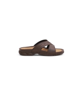 2133-3200 Tam Anatomik Unisex Günlük,Ofis,Spor,Havuz.Deniz ve Tüm Islak Zeminler İçin Uyumlu Terlik (Kahverengi)