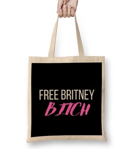 Free Britney 2022 Bez Çanta Uzun Saplı