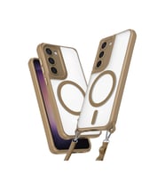 Samsung Galaxy S23 Kılıf Enka Magsafe Silikon Kılıf - Desert