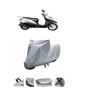 Haojue VH 125  Gri Motosiklet Brandası ARKA ÇANTA UYUMLU DEĞİLDİR
