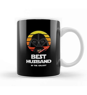 Husband Gifts Best Husband in The Galaxy Kupa Bardak Porselen