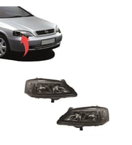 Opel Astra G Hachback Sedan Sağ-sol Far Takım (Siyah) 1998-204