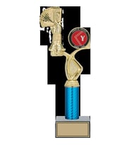 ODAK KUPA - Figürlü Kupalar - Briç Figürlü Kupalar FG-017 B - 36 cm