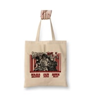 Shingeki no Kyojin Attack On Titan Beyaz Bez Çanta Uzun Saplı Alışveriş Çantası Plaj Çantası
