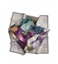 Levidor Yeni Sezon Trend Polyester Twill (Tivil) Eşarp Modeli LDT127 (Pembe)