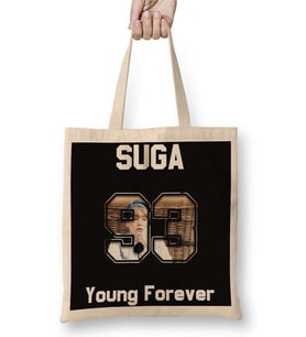Bts Young Forever Suga Bez Çanta Uzun Saplı