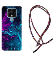 Tecno Camon 16 18P Pova Kılıf Boyun Asklı Rasta Silikon Explosive 1734