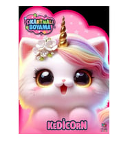 Kedicorn Zamanı – Çıkartmalı Boyama Kitabı