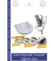 #TuvaletSeti Kedi Klozet Alıştırma Aparatı Ekonomik Kumsuz Pratik Çözüm Hijyenik Tuvalet Eğitim Seti