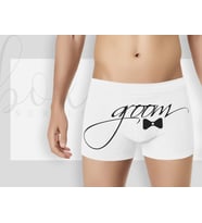 BK Gift Özel Tasarım Eğlenceli Beyaz Erkek Boxer, Yıl Dönümü/ Doğum Günü / Sevgililer Günü Hediyeleri,  Erkek Arkadaş Hediye, Esprili Hediye-11