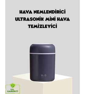 Led Işıklı Usb Nemlendirici – Sürekli Aralıklı Püskürtme Modu