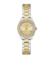 GUESS GUGW0841L2 ALTIN KAPLAMA TAŞLI KADIN KOL SAATİ