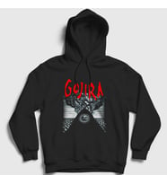 Presmono Unisex Siyah Magma Gojira Kapüşonlu Sweatshirt 53200tt