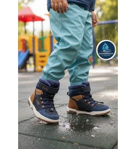 United Colors Of Benetton Lacivert Cırtlı Su Geçirmez Unisex Çocuk Bot BNI-11000 F