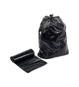 ŞeyliŞeyler - Floppy 120 Litre Siyah Çöp Torbası 95X125 cm 800 Gr 1 Paket