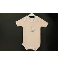 Bebek Zıbın Kız Erkek Çocuk Penye Kısa Kollu Çıtçıtlı Atlet Body Pembe-Yeni Doğan (Karışık)