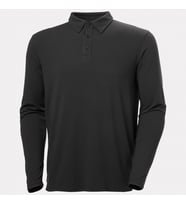 79250 Tech Longsleeve Polo - Navy - M 591 LACİVERT_M
