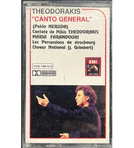 (Plak Değildir KASET tir) Kaset Theodorakis Canto General Kaset