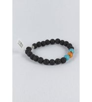 Orijinal Lav Taşı Turkuaz Jasper Taşı Kombinli Bileklik blk0005