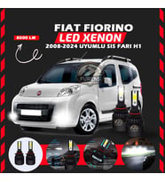 Fiat Fiorino 2008-2024 Sis Farı Uyumlu Şimşek Etkili Led Xenon Light Series H1